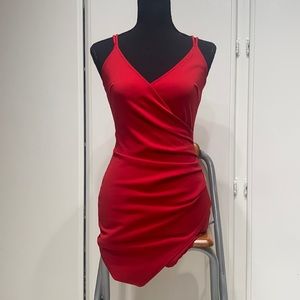 Windsor Red fitted dress